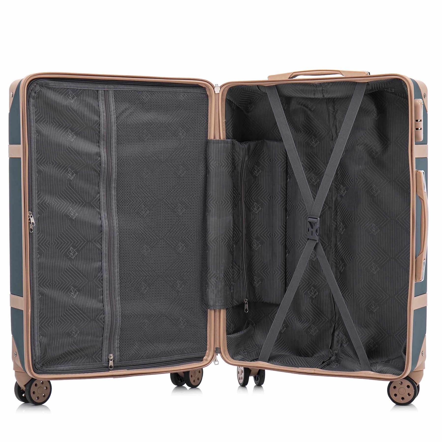 Чемодан SEMI LINE 20" S Green/Navy (T5838-2) - фото 6 Чемодан SEMI LINE 20" S Green/Navy (T5838-2) - фото 6