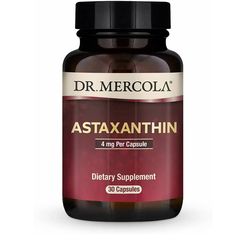 Астаксантин Dr. Mercola Astaxanthin 4 мг 30 Caps