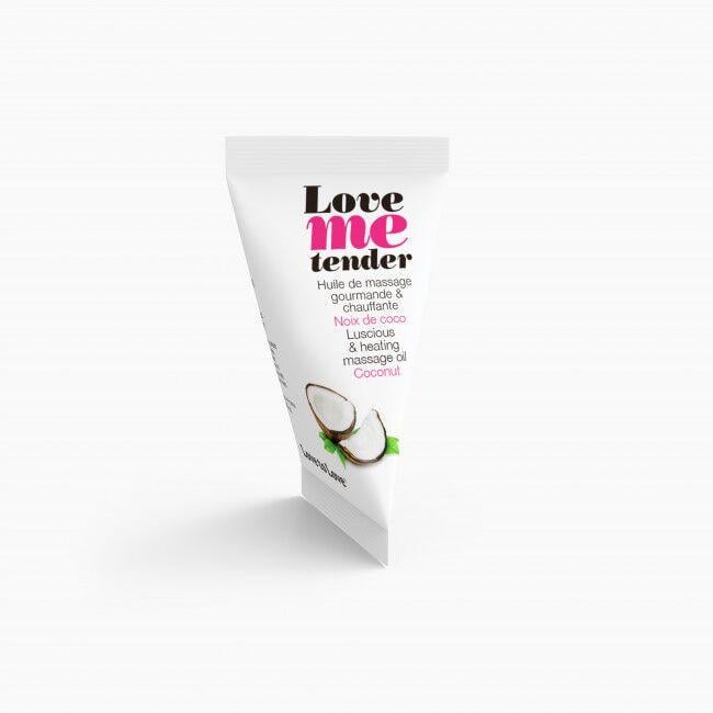 Разогревающее массажное масло Love To Love LOVE ME TENDER Coconut 10 мл (SO5094)