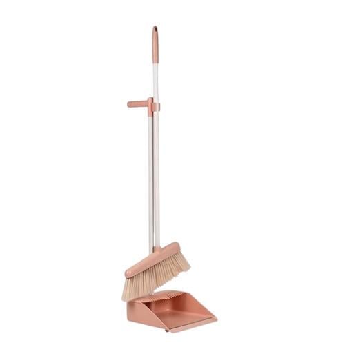 Мітла та совок для прибирання Stenson R32376 87 см Pink (27457111)