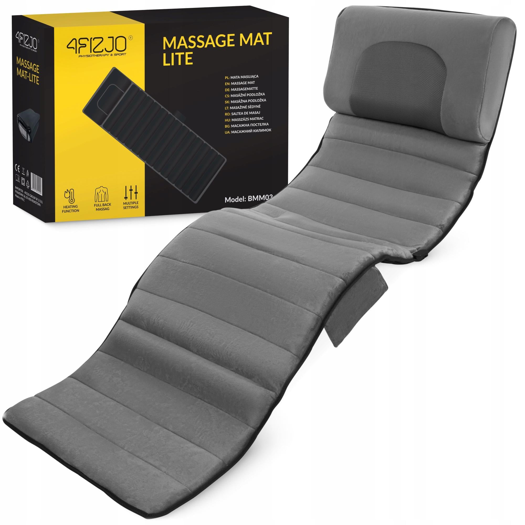 Массажная накидка 4FIZJO Lite с подогревом Grey (P-5905973404099) Массажная накидка 4FIZJO Lite с подогревом Grey (P-5905973404099)