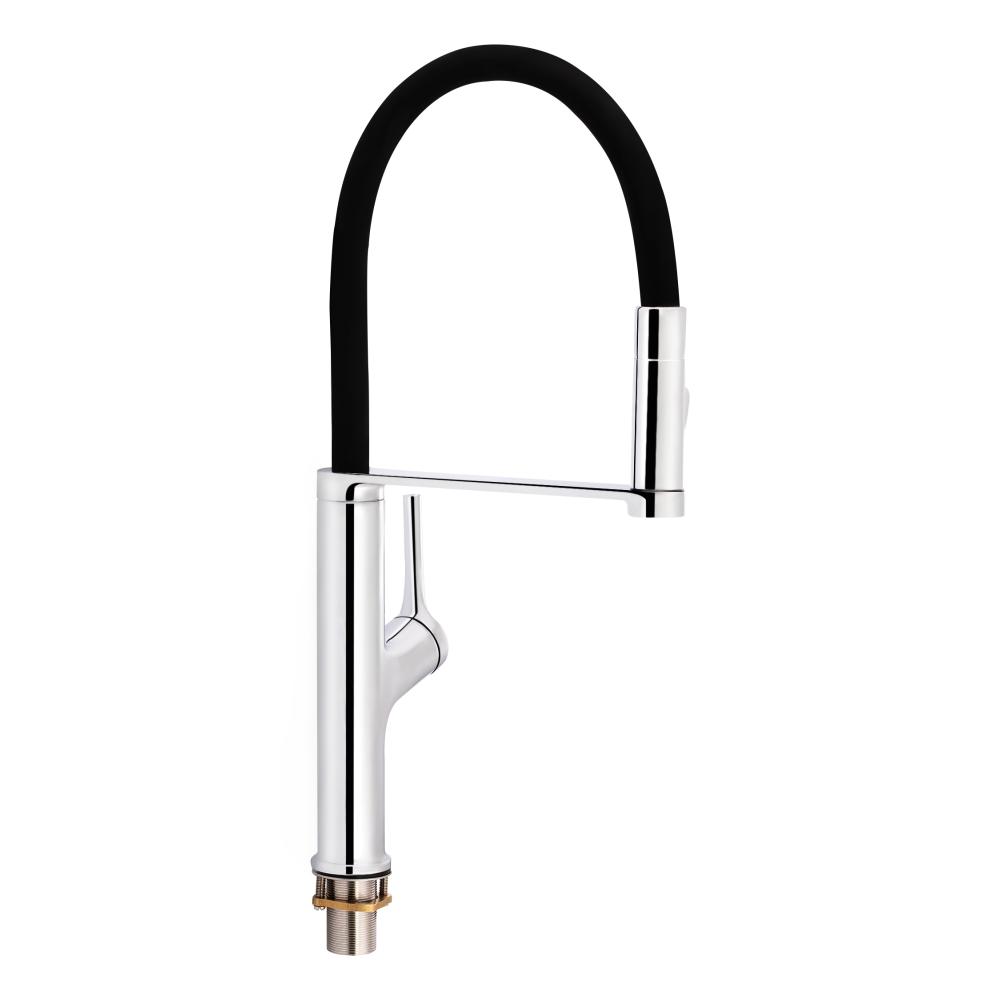 Смеситель для кухни Q-tap Kuchyne 91105AC с рефлекторным изливом