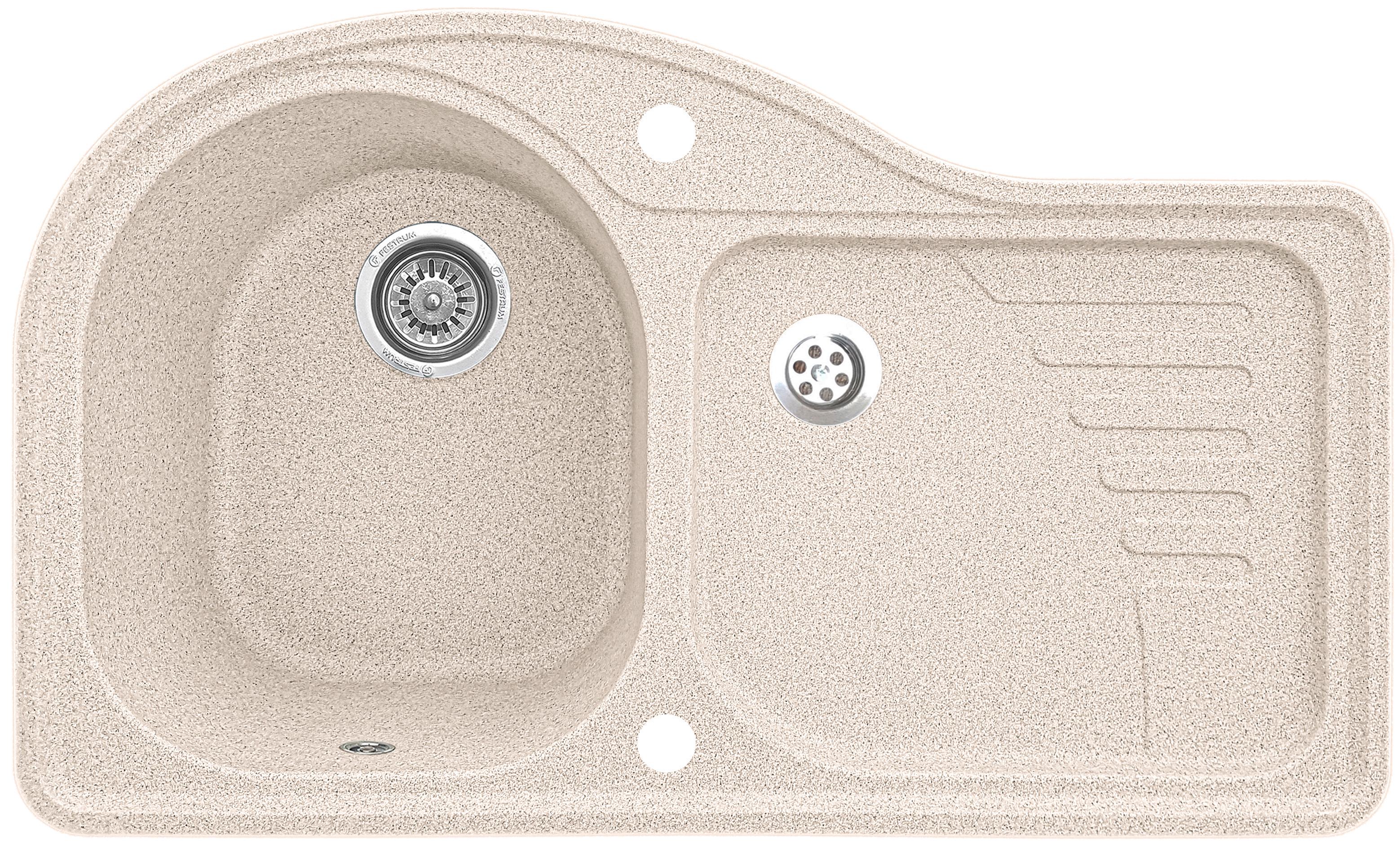 Мойка кухонная Valetti 52D 840x510 мм Бежевый Мойка кухонная Valetti 52D 840x510 мм Бежевый