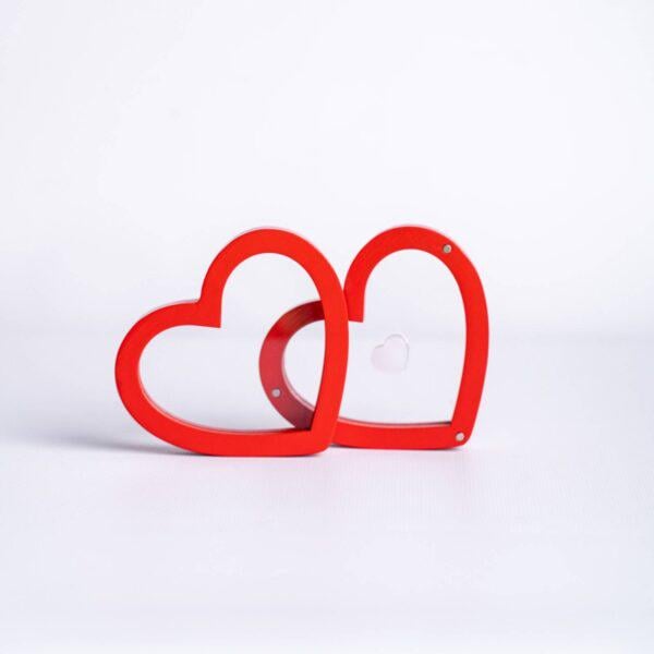 Коробочка для кольца Elfy Сердце Красный (КДО7) Коробочка для кольца Elfy Сердце Красный (КДО7)