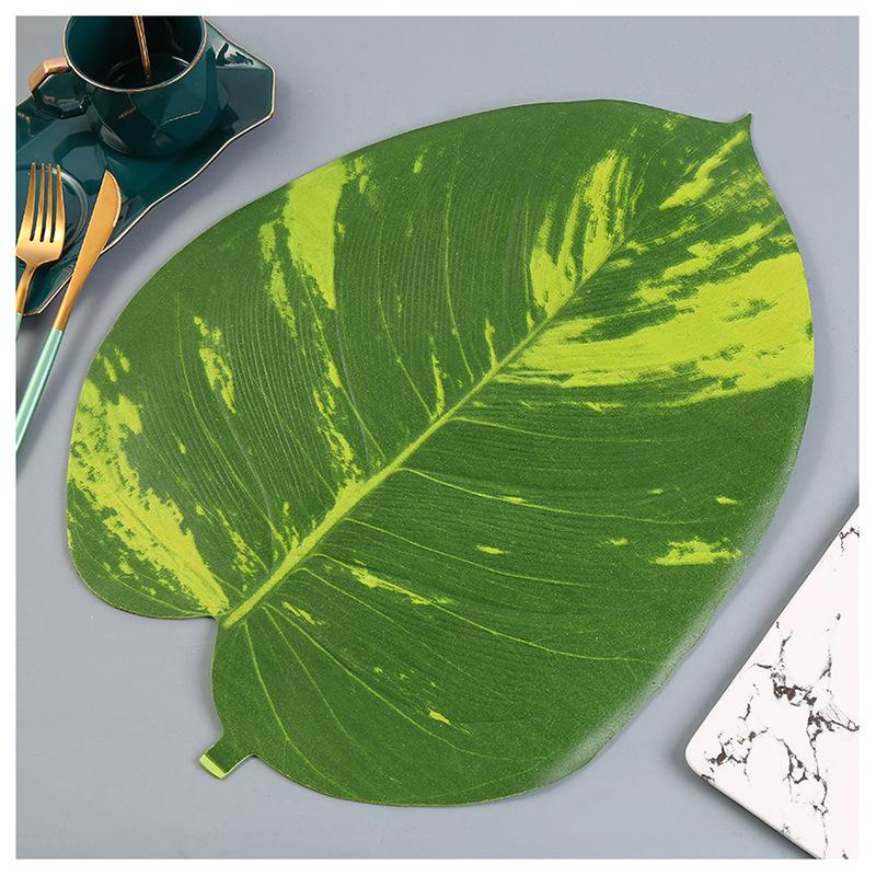 Салфетка салфетка Листок 4 7861 Зеленый (4400195) - фото 2 Салфетка салфетка Листок 4 7861 Зеленый (4400195) - фото 2