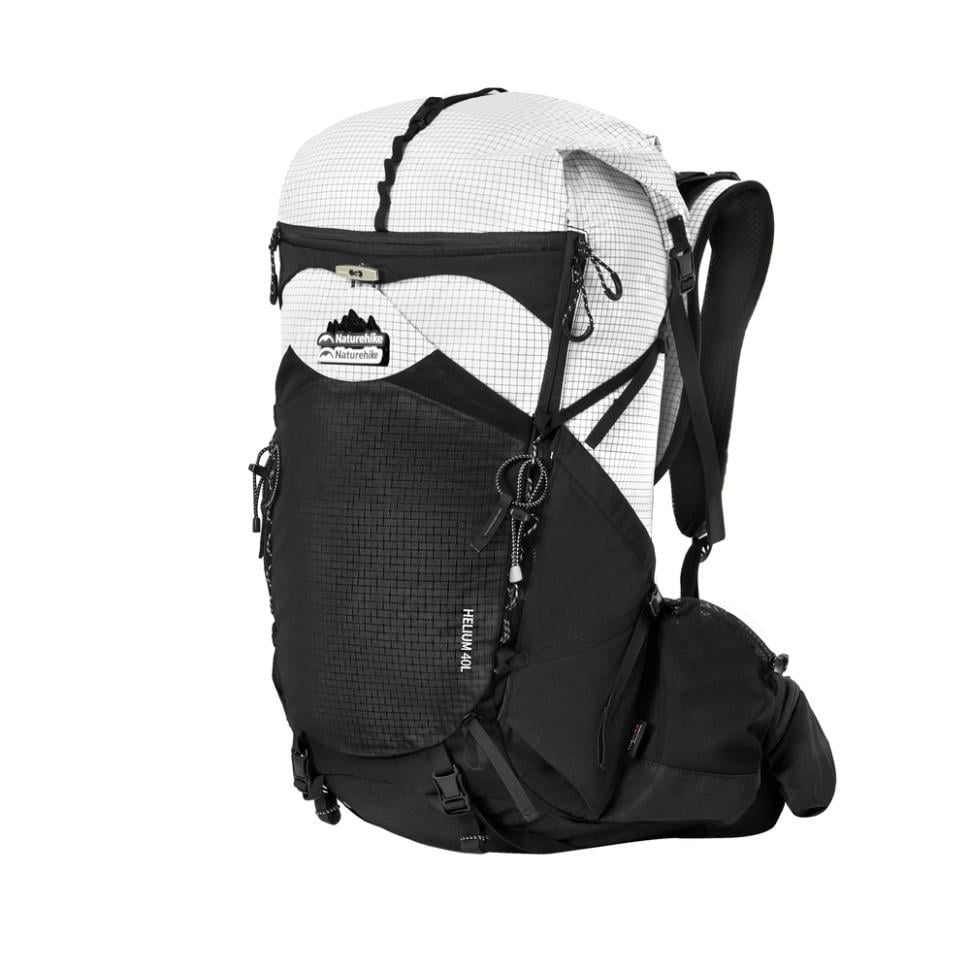 Рюкзак туристический Naturehike Helium нейлон 40 л L Белый (CNK2450XB016 6927595796979)