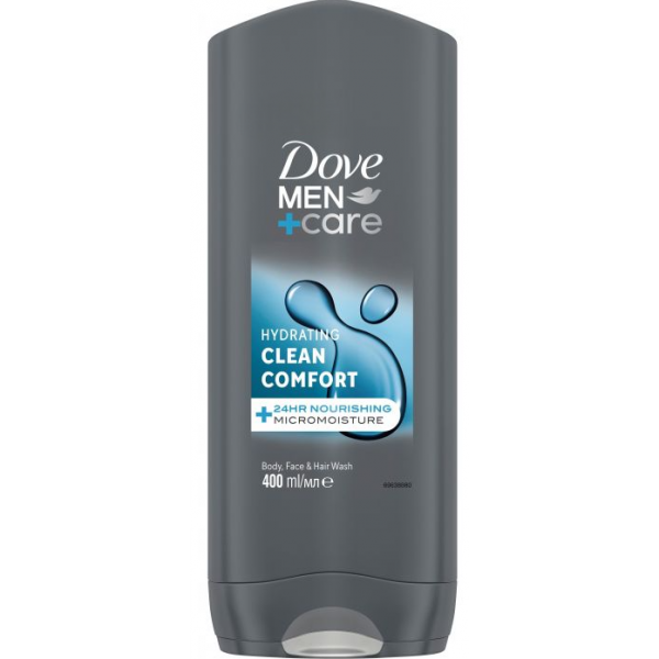 Гель для душа Dove Men+Care Чистота и комфорт 400 мл