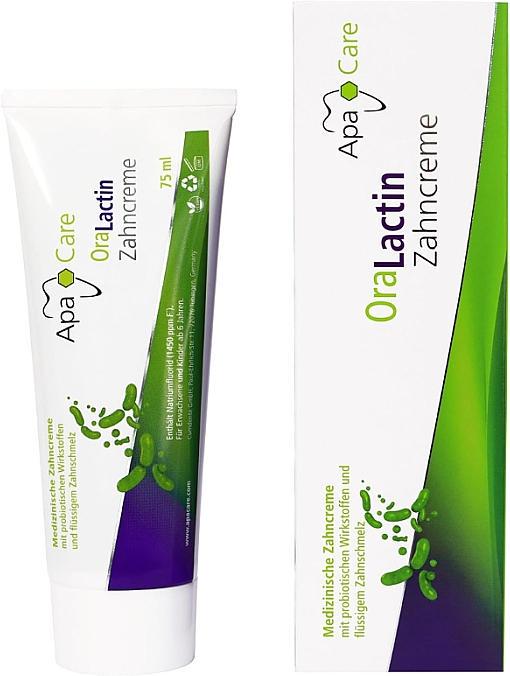 Зубна паста ApaCare OraLactin з фтором 75 мл (7001)