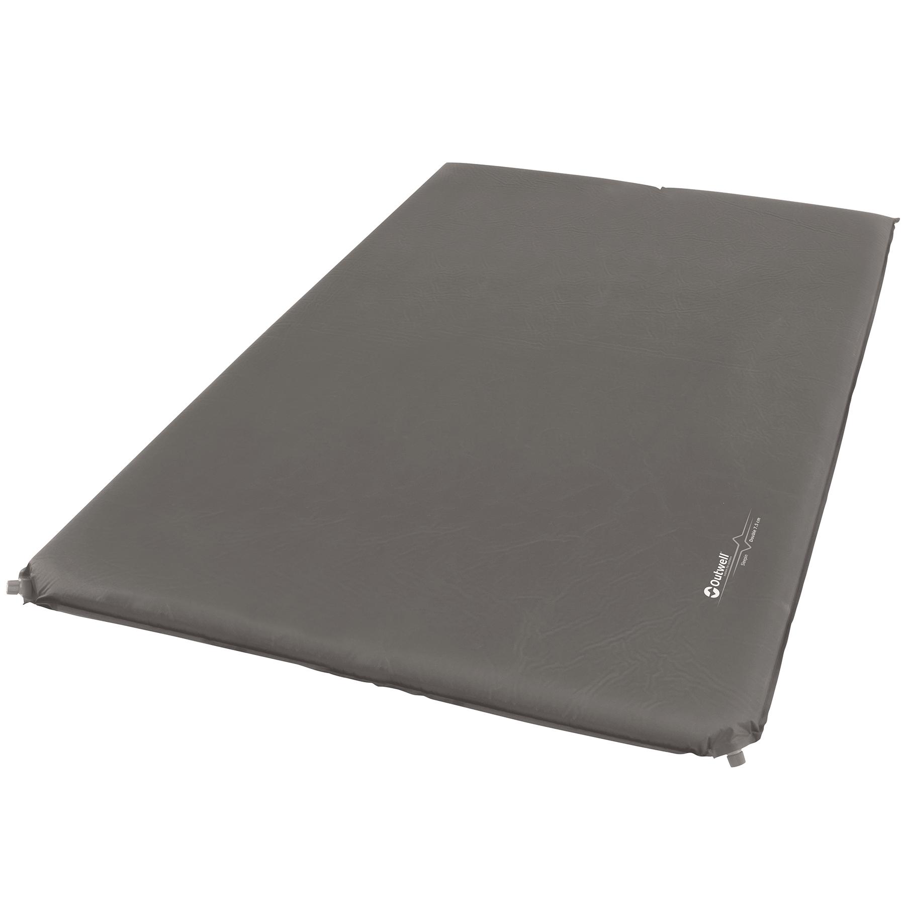 Килимок самонадувний Outwell Self-inflating Mat Sleepin Double 7,5 см Grey (290202)