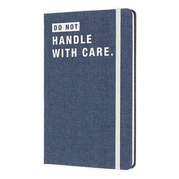 Блокнот Moleskine Handle With Care средний Голубой (LCDNQP060D)