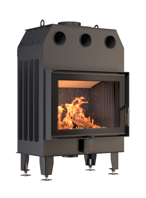 Камінна топка Bokar 7050 15,2 kW ceramatex Black