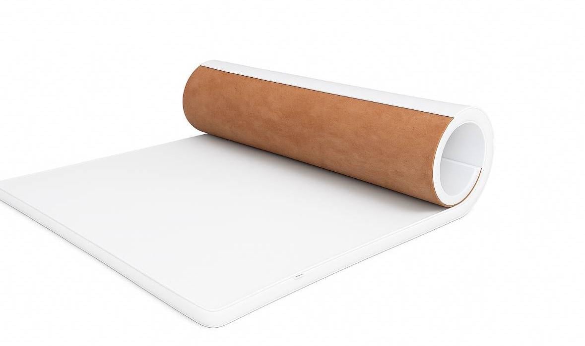 Топер Simple Soft Кокос матрац двосторонній 110x190х10 см Білий (23710503)