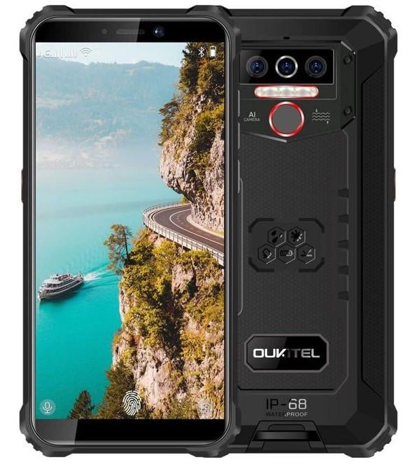 Смартфон Oukitel Global WP5 Pro 4/ 64 Gb Black (1727178840) - фото 2