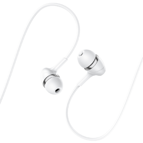 Наушники Hoco Maya Universal earphones with mic M76 White