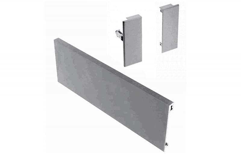 Передняя панель Axis Pro GLASS/2 крепления для внутреннего ящика низкая 84х1200 мм Графит (014497) - фото 1 Передняя панель Axis Pro GLASS/2 крепления для внутреннего ящика низкая 84х1200 мм Графит (014497) - фото 1