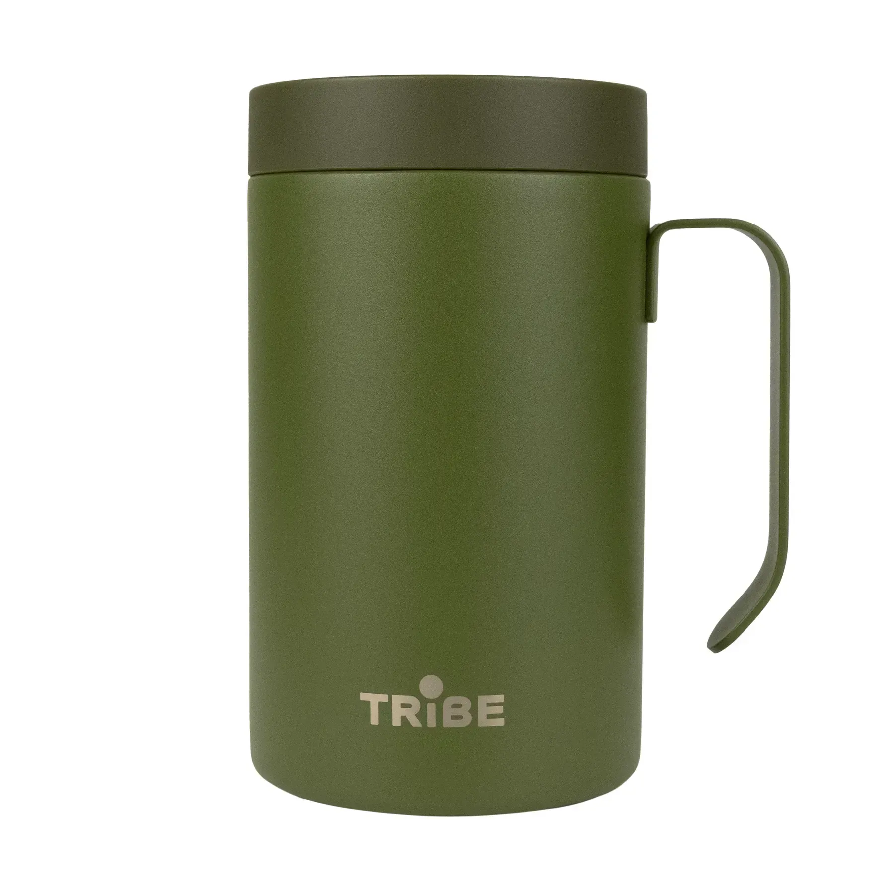 Чашка-термос для напитков 0,45 л Tribe Adventure Mug (T-FA-0032-olive)