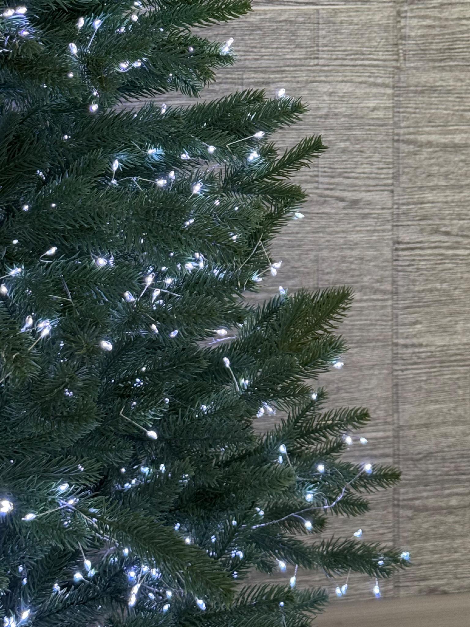 Гірлянда нитка-мішура Роса 8 режимів з пультом LED 1500 50 м білий провід Холодне біле світло (FC25042) - фото 7 Гірлянда нитка-мішура Роса 8 режимів з пультом LED 1500 50 м білий провід Холодне біле світло (FC25042) - фото 7