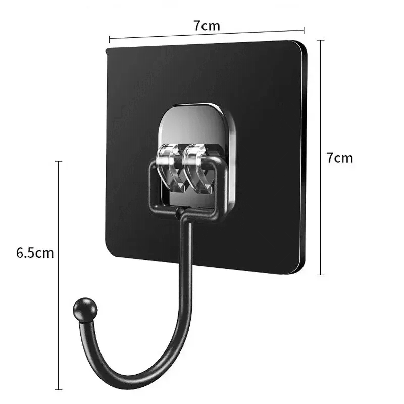 Крючок самоклеящийся с вращением на 180° Черный (2185148774) - фото 10