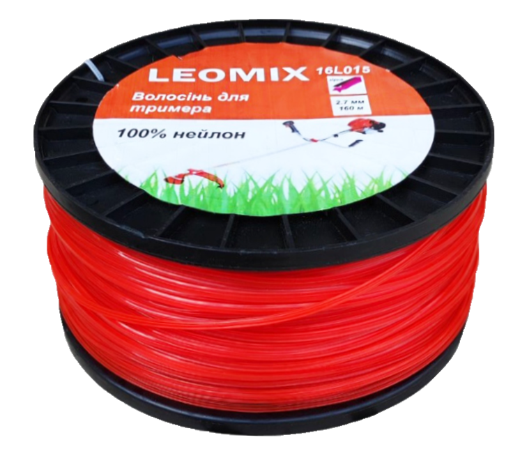 Жилка для триммера LeoMix звезда 2,7 мм 160 м (1815) Жилка для триммера LeoMix звезда 2,7 мм 160 м (1815)