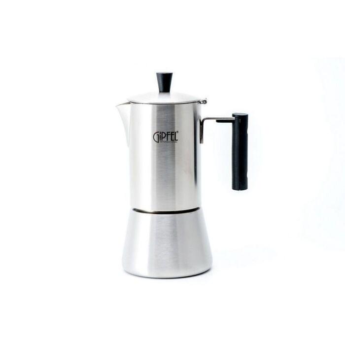 Гейзерная кофеварка GIPFEL 5393 AZZIMATO 300 мл/6 чашек (2645652)