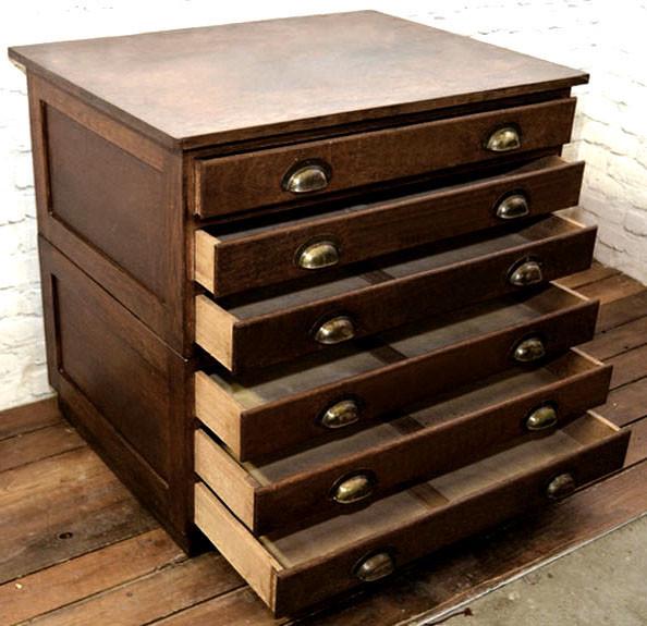 Мини-комод из дерева Кертекс Капучино (МНК-008209)