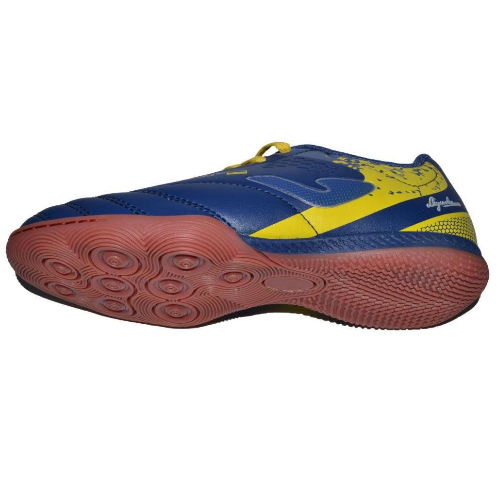 Кроссовки футбольные детские Demax 107-230-380 р. 34 21,5 см Синий - фото 4