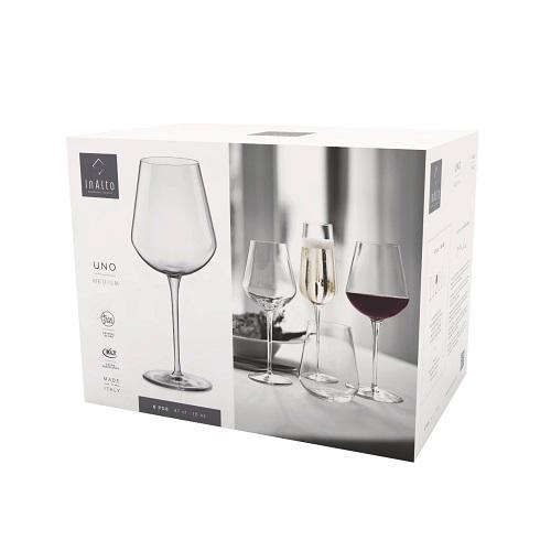 Набор бокалов для вина Bormioli Rocco InAlto Uno 365720GRC021990 470 мл 6 шт. - фото 3 Набор бокалов для вина Bormioli Rocco InAlto Uno 365720GRC021990 470 мл 6 шт. - фото 3