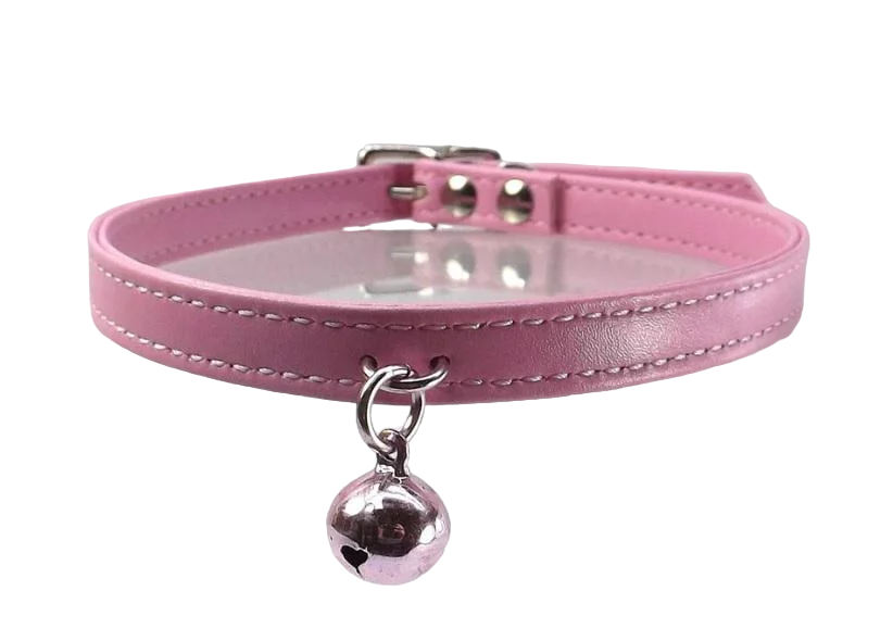 Чокер с колокольчиком DS Fetish Collar Rose with bell - фото 1