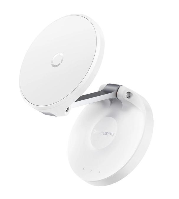 Тримач для смартфона в машину BASEUS MagPro Magnetic Foldable White (B10564101211-00)