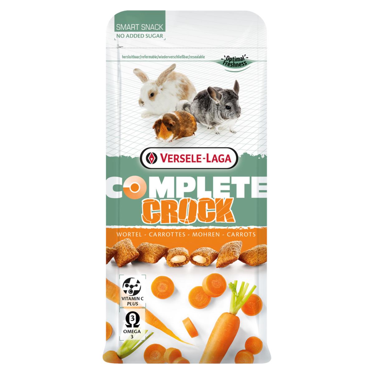 Лакомства для грызунов Versele-Laga Complete Crock Carrot 50 г (613030)