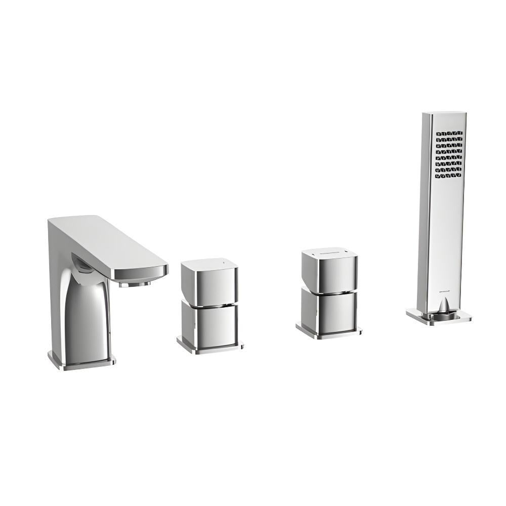 Смеситель для ванны Excellent Keria двухвентильный Хром (AREX.2034CR)