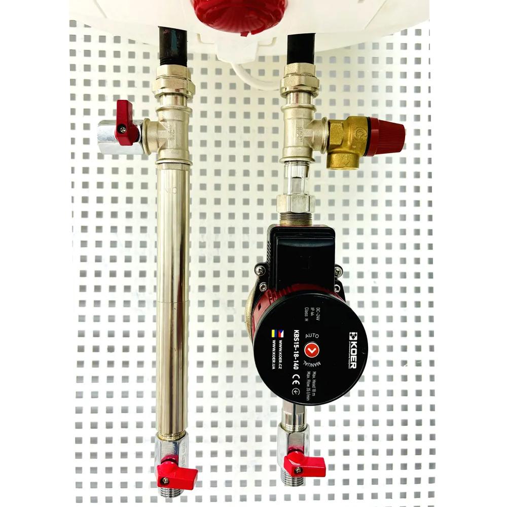 Набір для бойлера MINI A6 Booster Boiler Series 1/2" KVANT - фото 4