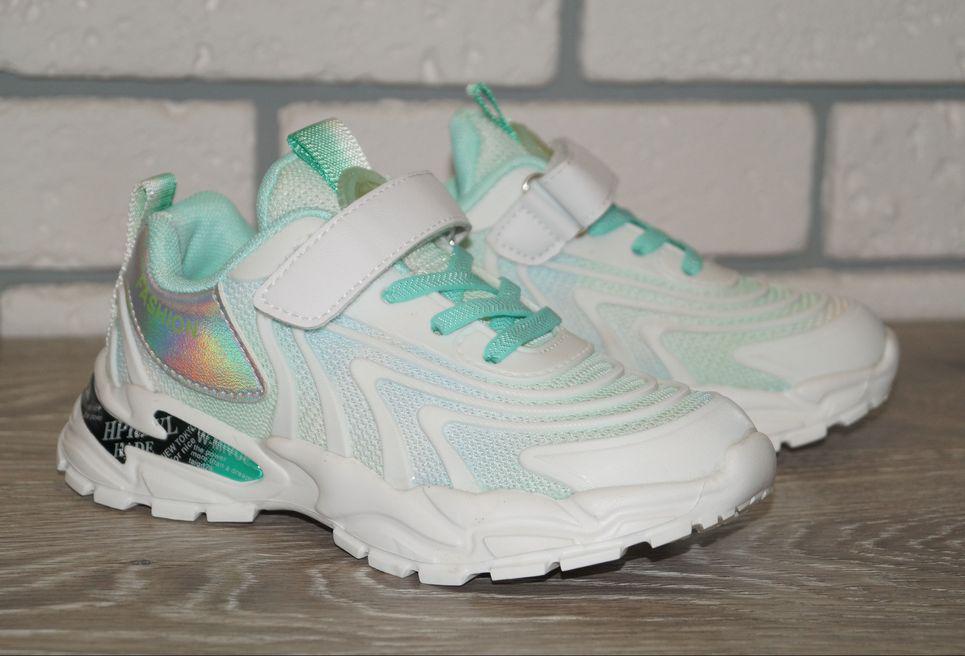 Кросівки дитячі Paliament р. 27 16,5 см Білий/Зелений (31134-27) - фото 2 Кросівки дитячі Paliament р. 27 16,5 см Білий/Зелений (31134-27) - фото 2