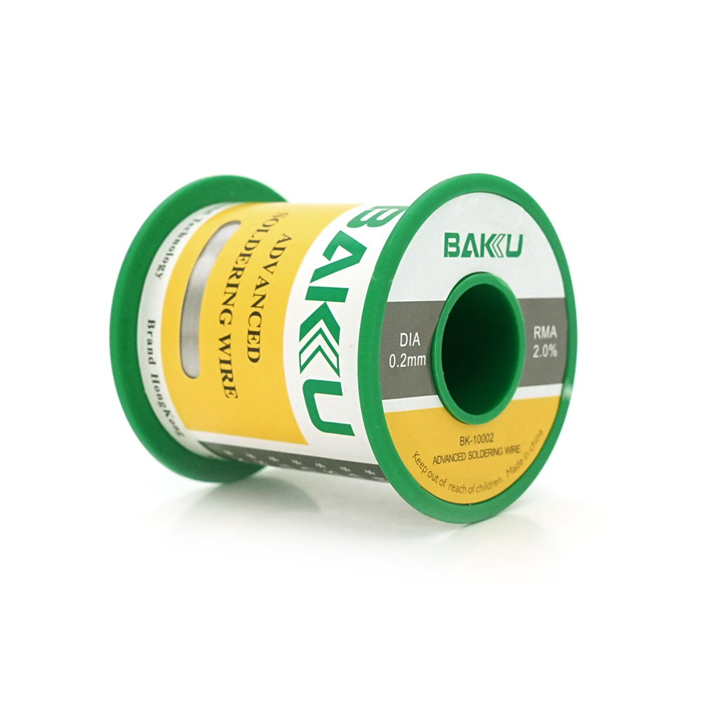 Припой проволочный BAKU BK10002 100 г 0,2 мм (YUT_V1936) Припой проволочный BAKU BK10002 100 г 0,2 мм (YUT_V1936)