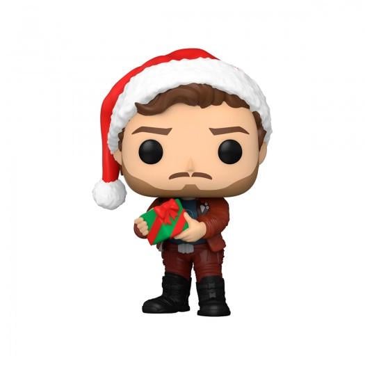 Игровая фигурка Funko Pop! Часовые галактики: Holiday Special Звездный лорд (64333-ks)