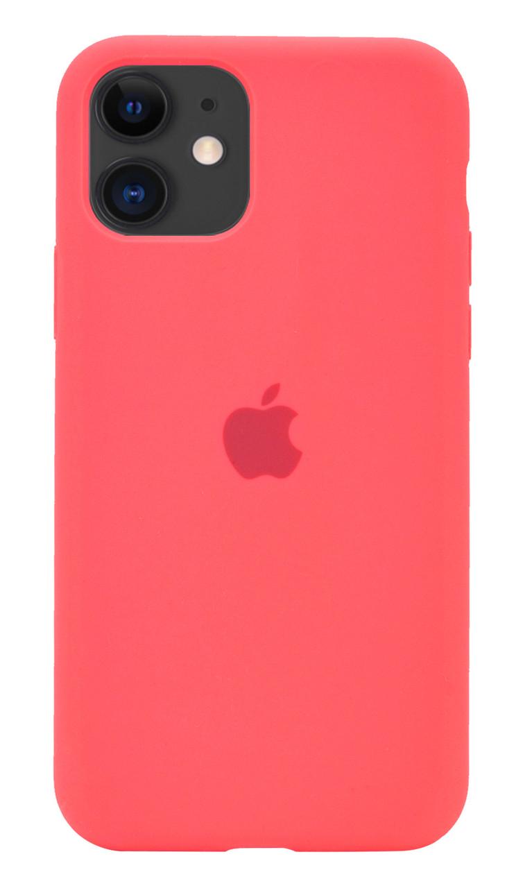 Чехол-накладка Silicone Case AA для iPhone 11 6.1" Розовый фламинго (633506)