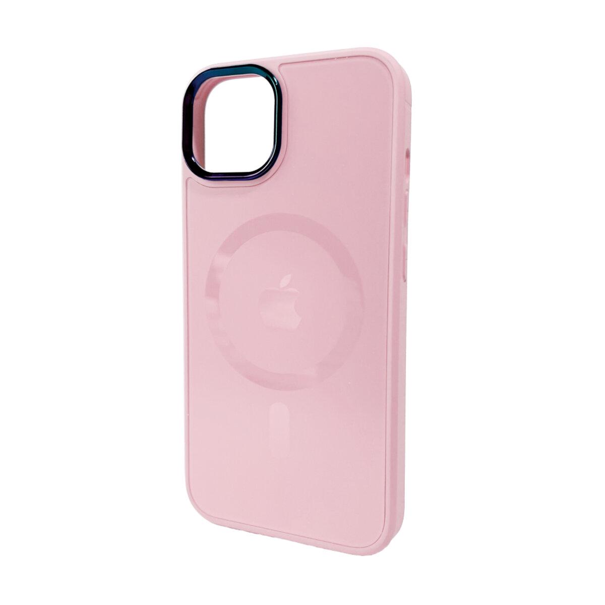 Протиударний чохол для Apple iPhone 12/12 Pro AG Glass Sapphire MagSafe / Rose Gold