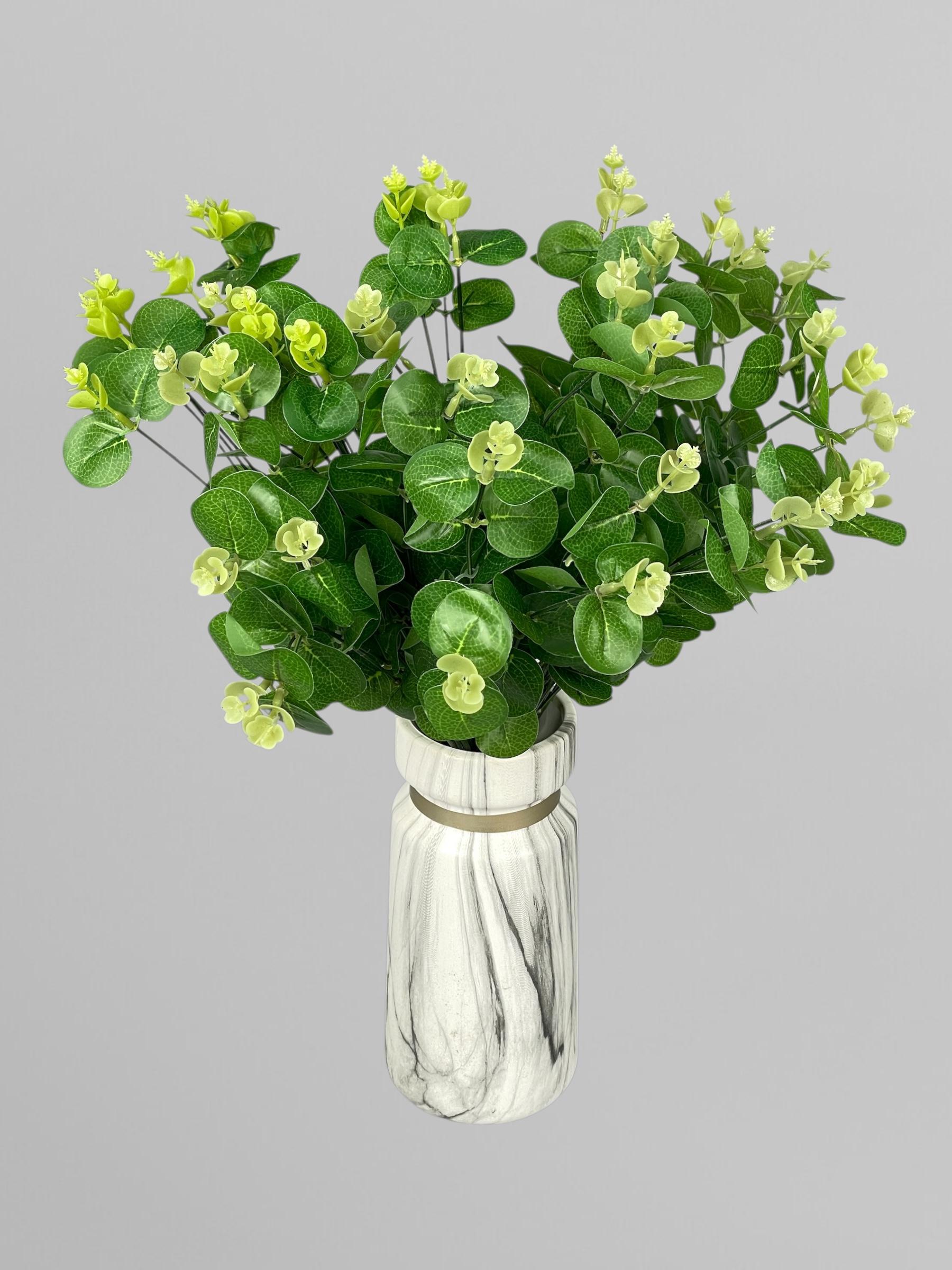 Искусственный эвкалипт на 16 разветвлений 46 см Зеленый (Р05012) - фото 3 Искусственный эвкалипт на 16 разветвлений 46 см Зеленый (Р05012) - фото 3