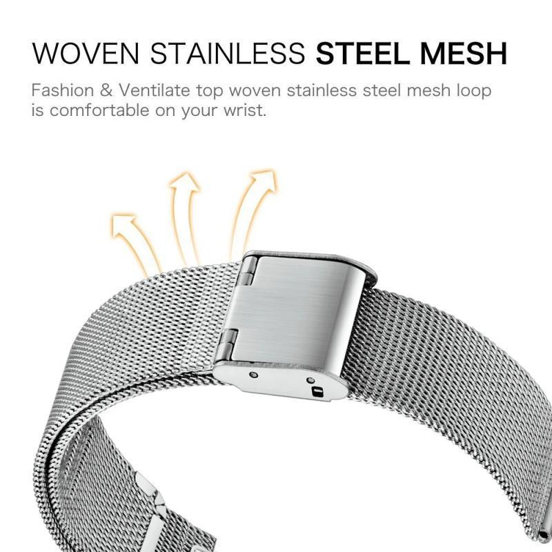 Браслет для Huawei Watch GT 1/2/3/4/5 Серебристый (2724224525) - фото 3