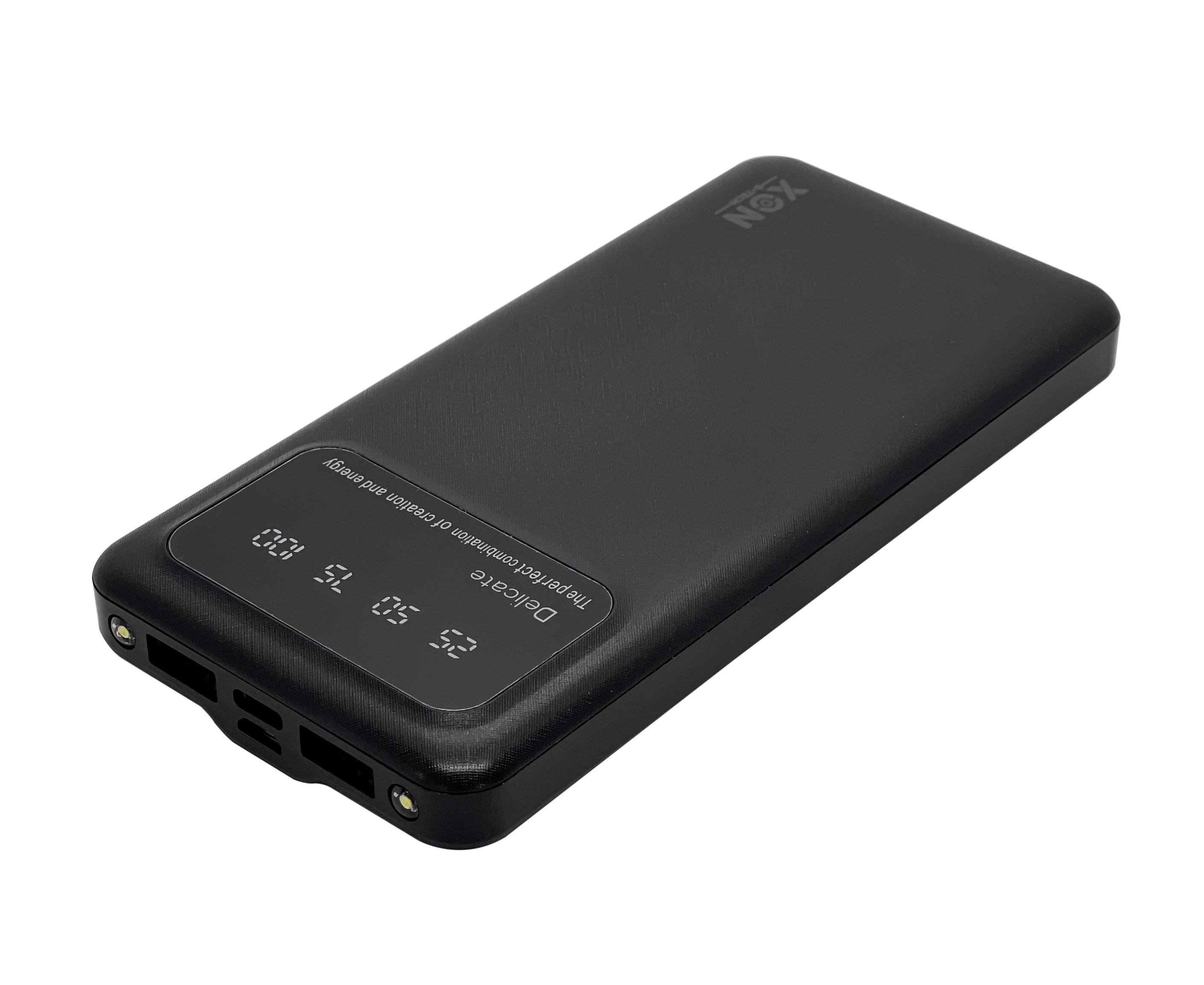 Повербанк XON PowerBank UniLink 10000 mAh Черный (UC1N 5986) - фото 4