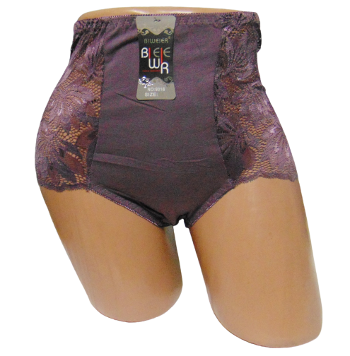 Женские трусики высокие Biweier 9316 4XL Сиреневый (1723140574) Женские трусики высокие Biweier 9316 4XL Сиреневый (1723140574)