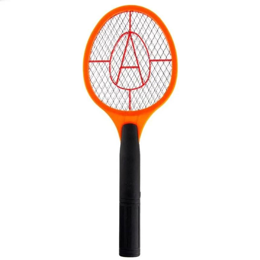Мухобійка-ракетка електрична Annihilator від комарів і мух на батарейках Помаранчевий (7G-F-7432O)