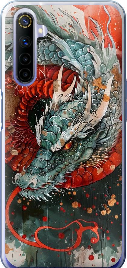 Чехол на Realme 6 Стихия огня (6101t-1913-42517)