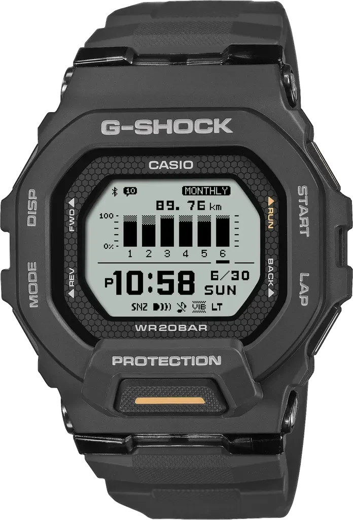Часы Casio G-SHOCK G-SQUAD GBD-200-1A1ER (2885623419)