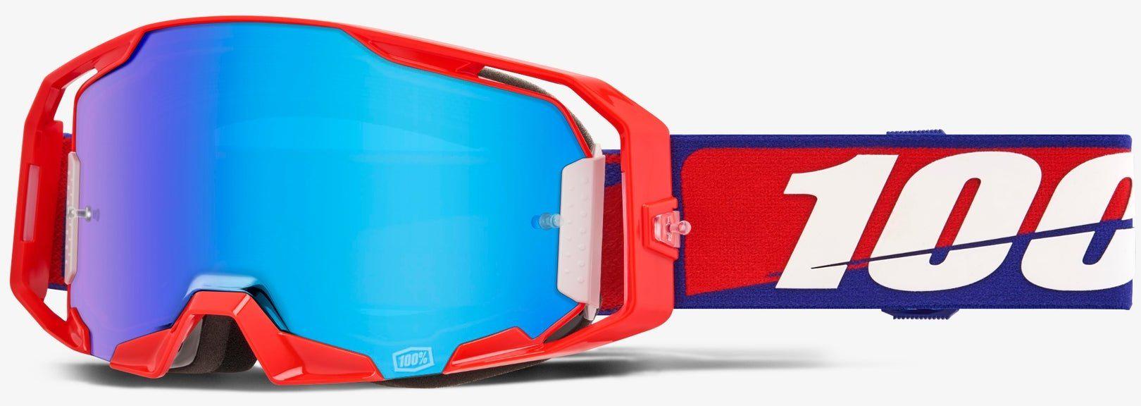 Мотоокуляри 100% ARMATIC Goggle Best Mirror Blue Lens (51196)