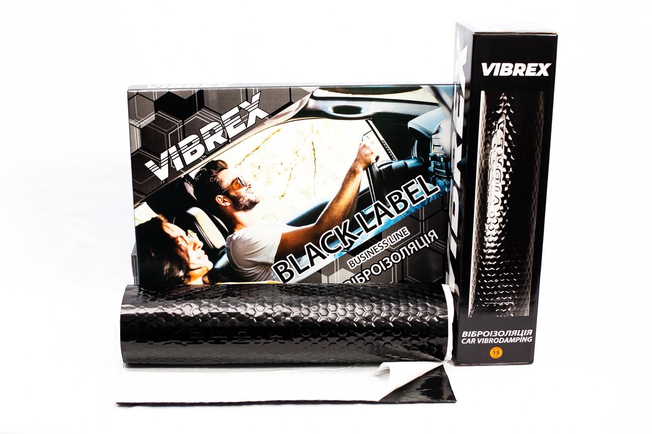 Віброізоляція Vibrex Label 2х500х4000 мм Black