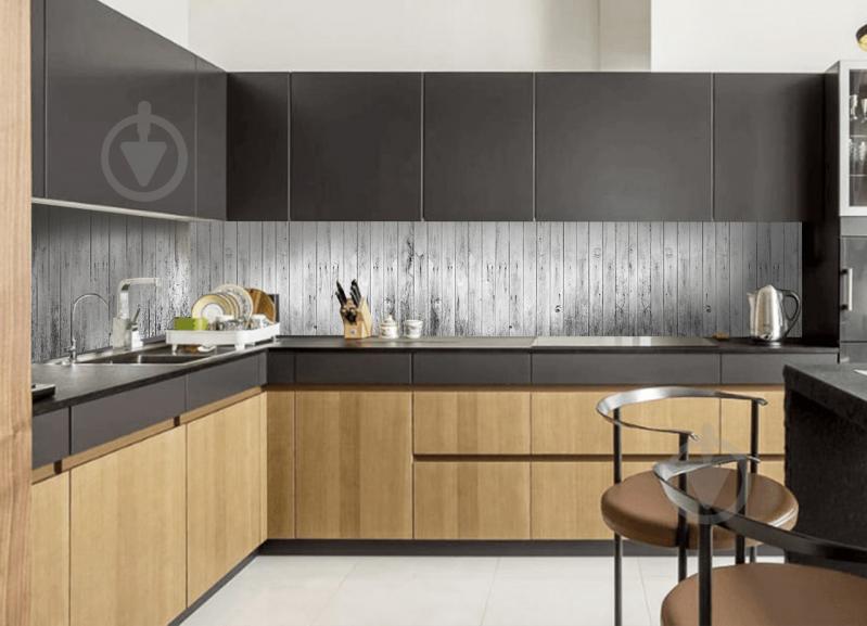 Кухонный фартук Zatarga Текстура 01 650х2500 мм Серый (Z180115/1)