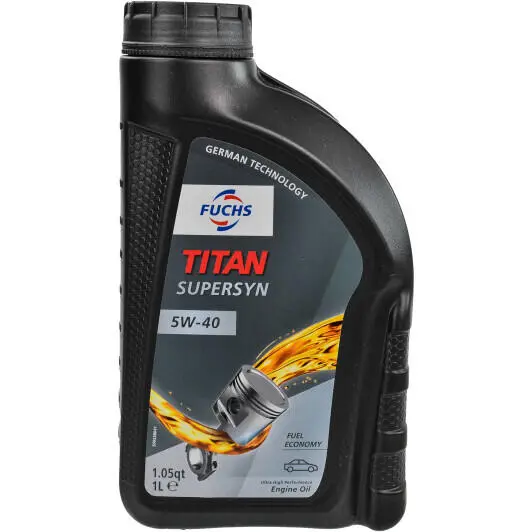 Моторное масло Fuchs Titan Supersyn 5W-40 1 л (602003195) Моторное масло Fuchs Titan Supersyn 5W-40 1 л (602003195)