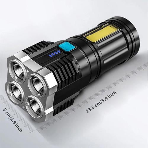 Ліхтар X509/S03-4LED+COB Li-Ion ЗУ microUSB (2245502033) - фото 3