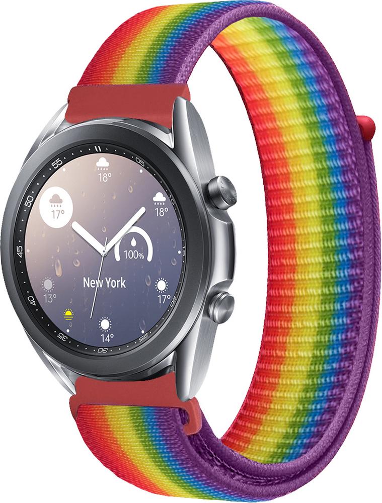 Ремешок нейлоновый Sport Loop для Galaxy Watch 3 41 мм Rainbow (25513-6B)